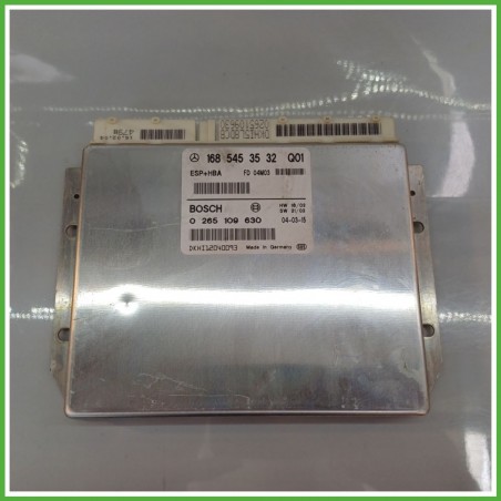 Centralina Controllo Elettronico Stabilita ESP+HBA BOSCH 0265109630 MERCEDES-BENZ Classe A W168 1685453532 2001 2004