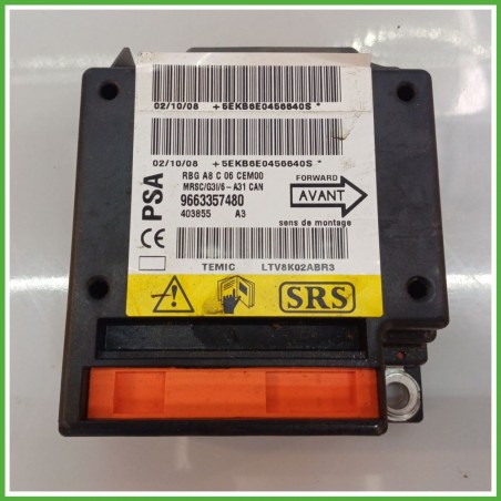 Centralina Airbag TEMIC LTV8K02ABR3 CITROEN C3 2a Serie 1.1 6546C8 2005 2010