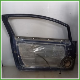 Porta Portiera Sportello Anteriore Sinistra SX GRIGIO SCURO OPEL CORSA S07 Berlina 2006 2011 Originale Usato