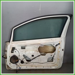 Porta Portiera Sportello Anteriore Destra DX BIANCO FIAT GRANDE PUNTO 2Y Berlina 2005 2008 Originale Usato