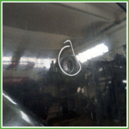 Porta Portiera Sportello Posteriore Destra DX NERO SSANGYONG REXTON/REXTON II SUV 2003 2008 Originale Usato