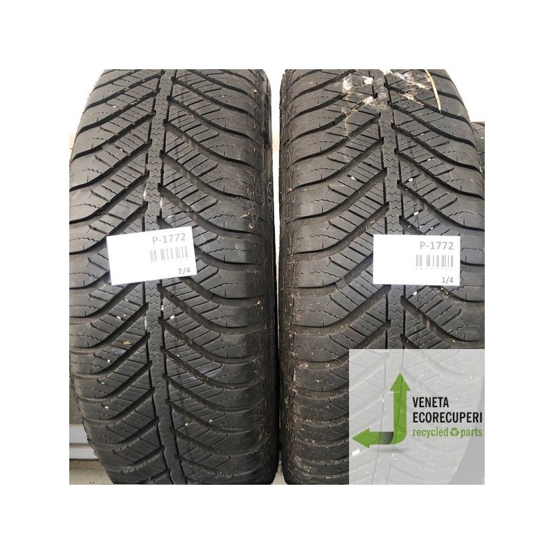 Pneumatici Continental AllSeasonContact 2 185/65 R15 88H - Gomme 4 Stagioni Nuove, Per Tutto L'Anno