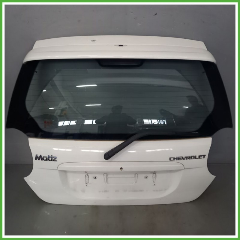 Portellone Bagagliaio Cofano Baule Posteriore CHEVROLET (DAEWOO) MATIZ M200 2005 2010 BIANCO - 11U - GALAXY WHITE Berlina