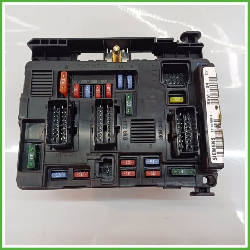 Body Computer Centralina Modulo BCM BSI SIEMENS T118470004L CITROEN C3 1a Serie 1.4 9650618380 2002 2005