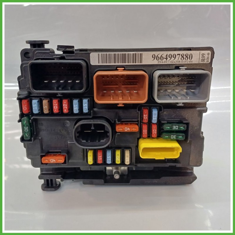 Body Computer Centralina Modulo BCM BSI VALEO BSM-00-R9 CITROEN C3 2a Serie 1.1 9664997880 2005 2010