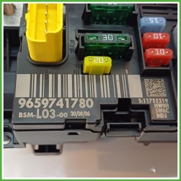 Body Computer Centralina Modulo BCM BSI DELPHI BSM-L03-00 CITROEN C2 1.1 9659741780 2003 2010