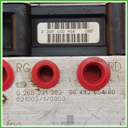 Centralina ABS Modulo Pompa BOSCH 0265800301 4541W9 PEUGEOT 307 Originale Usato