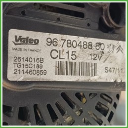 Alternatore VALEO TG15C189 PEUGEOT 508 9678048880