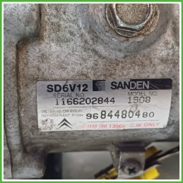 Compressore Clima AC Aria Condizionata SANDEN SD6V12 CITROEN C3 2a Serie 9800821980