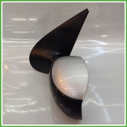 Specchio Specchietto Retrovisore Sinistro SX GRIGIO PEUGEOT 206 1998 2009 MAGNETI MARELLI HAF31 Originale Usato
