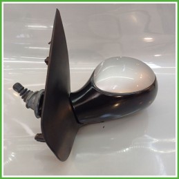 Specchio Specchietto Retrovisore Sinistro SX GRIGIO PEUGEOT 206 1998 2009 MAGNETI MARELLI HAF31 Originale Usato