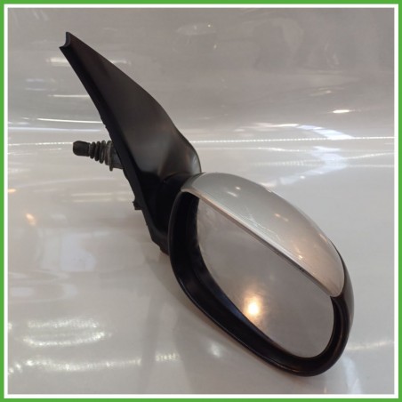 Specchio Specchietto Retrovisore Destro DX GRIGIO PEUGEOT 206 1998 2009 MAGNETI MARELLI HAF26 Originale Usato