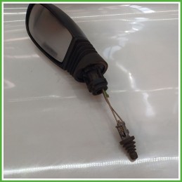 Specchio Specchietto Retrovisore Sinistro SX GOFFRATO FIAT PUNTO 2U 2003 2007 MAGNETI MARELLI 0157178 Originale Usato
