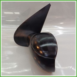 Specchio Specchietto Retrovisore Sinistro SX GOFFRATO PEUGEOT 206 Plus 2009 FICOSA FICOMIRRORS HAF54 Originale Usato