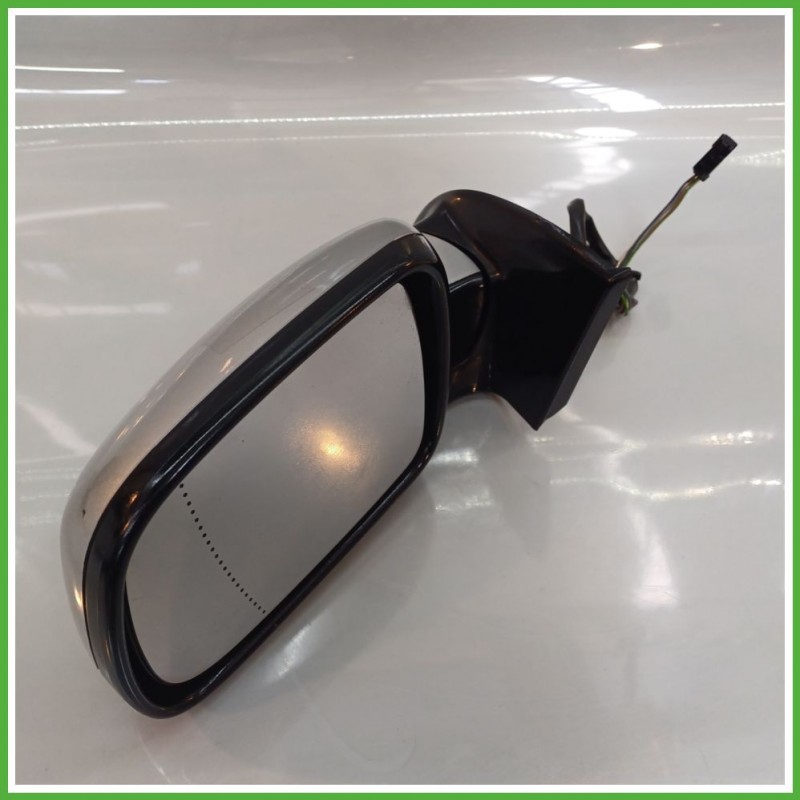 Specchio Specchietto Retrovisore Sinistro SX GRIGIO PEUGEOT 307 2001 2006 Originale Usato