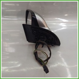 Specchio Specchietto Retrovisore Sinistro SX GRIGIO PEUGEOT 307 2001 2006 Originale Usato