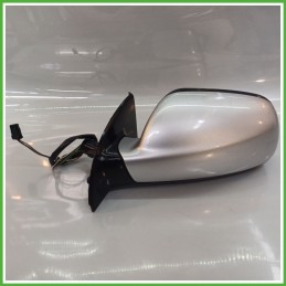 Specchio Specchietto Retrovisore Sinistro SX GRIGIO PEUGEOT 307 2001 2006 Originale Usato