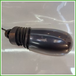 Specchio Specchietto Retrovisore Destro DX GRIGIO SCURO FIAT PUNTO 1N/1P 1999 2005 MAGNETI MARELLI 0157180 Originale Usato