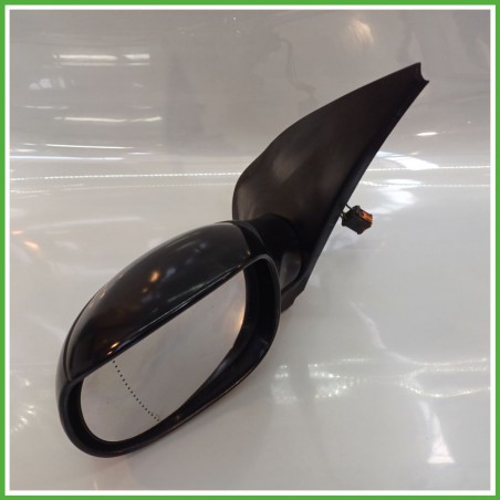 Specchio Specchietto Retrovisore Sinistro SX NERO PEUGEOT 206 1998 2009 MAGNETI MARELLI HAF31 Originale Usato