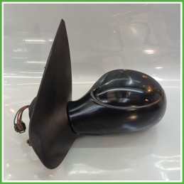 Specchio Specchietto Retrovisore Sinistro SX NERO PEUGEOT 206 1998 2009 MAGNETI MARELLI HAF31 Originale Usato