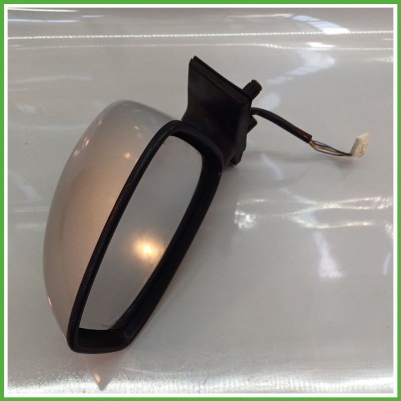 Specchio Specchietto Retrovisore Sinistro SX GRIGIO CHIARO FIAT IDEA 4D/2S 2003 2012 FICOSA FICOMIRRORS Originale Usato