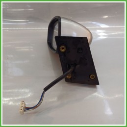 Specchio Specchietto Retrovisore Sinistro SX GRIGIO CHIARO FIAT IDEA 4D/2S 2003 2012 FICOSA FICOMIRRORS Originale Usato