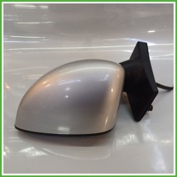 Specchio Specchietto Retrovisore Sinistro SX GRIGIO CHIARO FIAT IDEA 4D/2S 2003 2012 FICOSA FICOMIRRORS Originale Usato