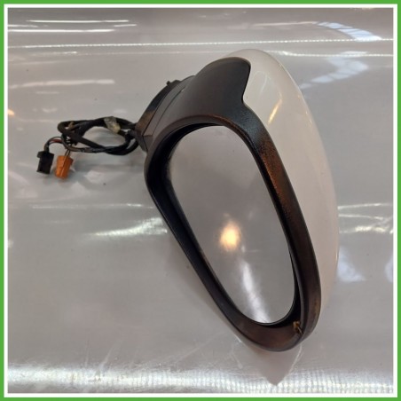 Specchio Specchietto Retrovisore Destro DX BIANCO PEUGEOT 207 2009 2011 FICOSA FICOMIRRORS Originale Usato