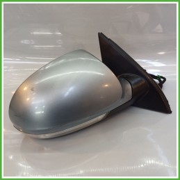 Specchio Specchietto Retrovisore Destro DX AZZURRO VOLKSWAGEN PASSAT 36 2010 2014 MAGNA Originale Usato