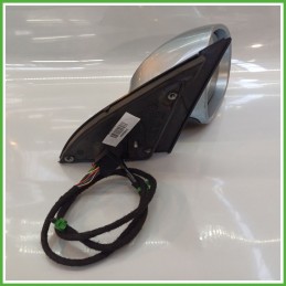Specchio Specchietto Retrovisore Destro DX AZZURRO VOLKSWAGEN PASSAT 36 2010 2014 MAGNA Originale Usato