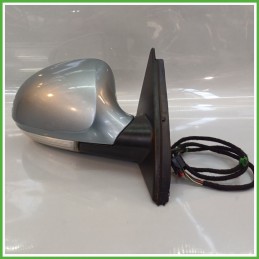 Specchio Specchietto Retrovisore Destro DX AZZURRO VOLKSWAGEN PASSAT 36 2010 2014 MAGNA Originale Usato