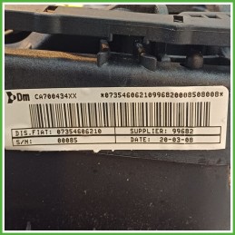 Airbag Guidatore Sinistro SX FIAT GRANDE PUNTO 2Y 1.3 MJT 735460621 2005 2008 DM DALPHIMETAL CA700434XX