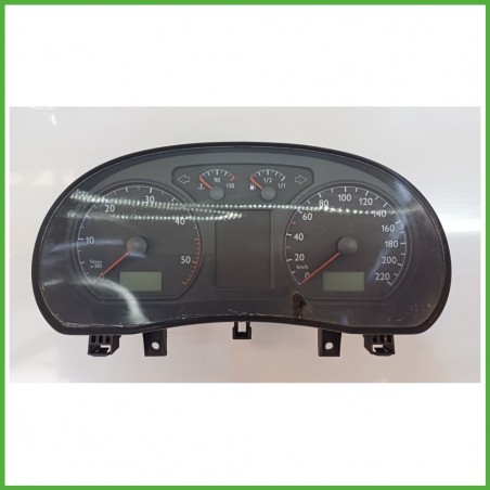 Quadro strumenti contachilometri tachimetro VDO 110.080.125/015A VOLKSWAGEN POLO 9N 1.4 TDI 6Q0920800000