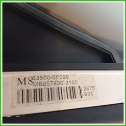 Quadro strumenti contachilometri tachimetro DENSO MB257430-3100 TOYOTA COROLLA VERSO 2.2 16V 838000F090