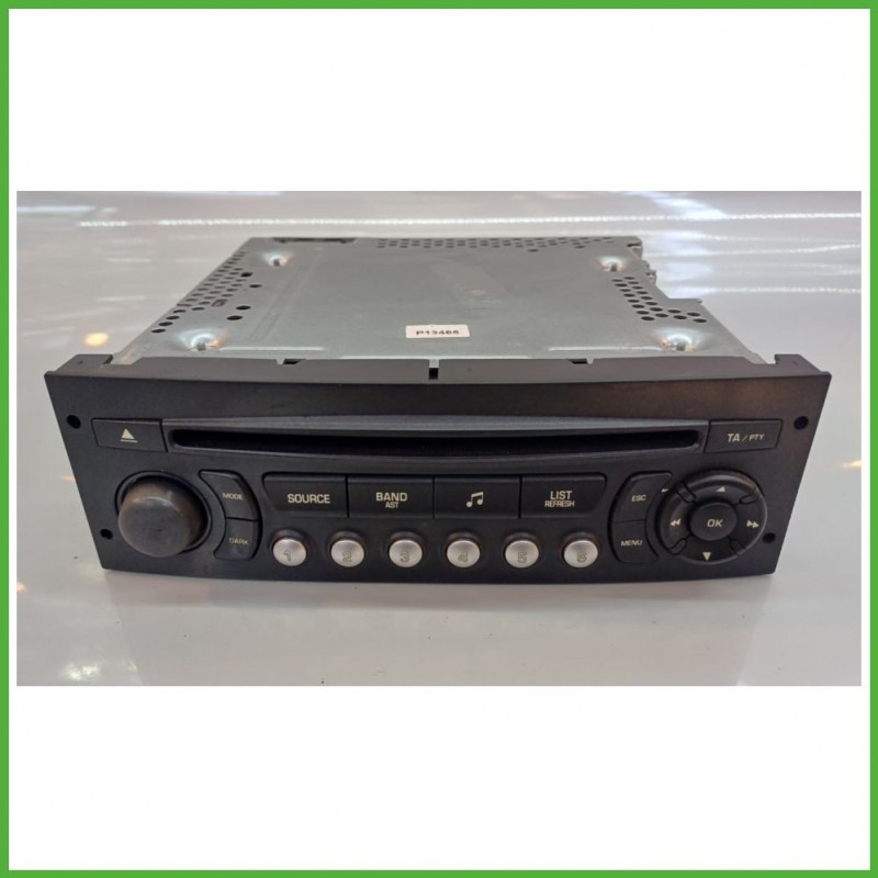 Autoradio PEUGEOT 207 1.4 8V 6560WW 2009 2011 CONTINENTAL A2C53257827