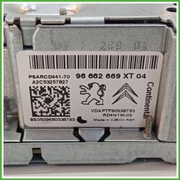 Autoradio PEUGEOT 207 1.4 8V 6560WW 2009 2011 CONTINENTAL A2C53257827