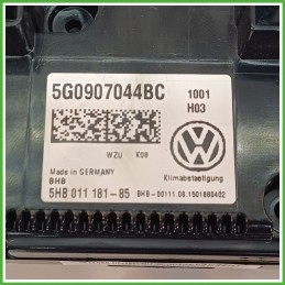 Comandi Clima AC Riscaldamento Condizionatore VOLKSWAGEN GOLF 5K/AJ 1.6 TDI 5G0907044BKWZU 2008 2012