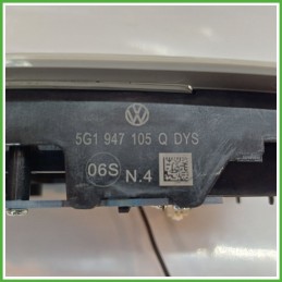 Plafoniera Anteriore Centrale VOLKSWAGEN GOLF 5K/AJ 1.6 TDI 5G0868837Y20 2008 2012