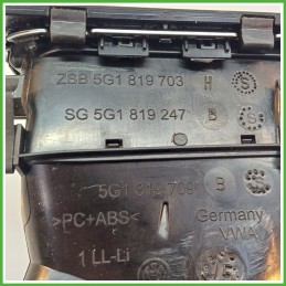 Bocchetta Climatizzazione Anteriore Sinistro SX VOLKSWAGEN GOLF 5K/AJ 5 Porte 5G1819703HQYI 2008 2012