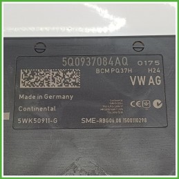 Centralina Confort Abitacolo CONTINENTAL 5WK50911-G VOLKSWAGEN GOLF 5K/AJ 1.6 TDI 5Q0937084AQ 2008 2012