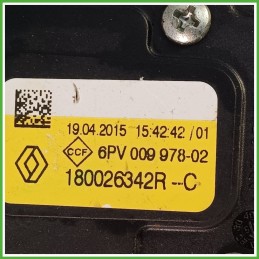 Pedale Pedaliera DACIA SANDERO 2a Serie 1.2 180026342R 2012 2018 HELLA 6PV009978-02