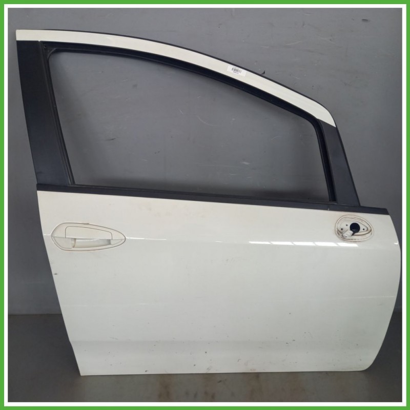 Porta Portiera Sportello Anteriore Destra DX BIANCO FIAT PUNTO EVO 3J Berlina 2009 2013 Originale Usato