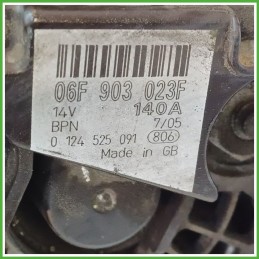 Alternatore BOSCH 0124525091 VOLKSWAGEN CADDY 2K 06F903023F