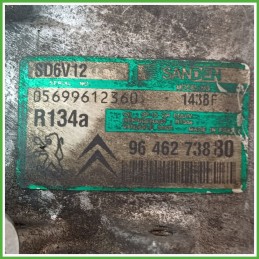 Compressore Clima AC Aria Condizionata SANDEN SD6V12 PEUGEOT 206 6453LF