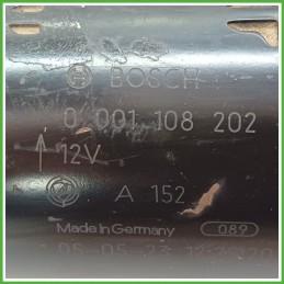 Motorino Avviamento BOSCH 0001108202 FIAT STILO 2V 51832954