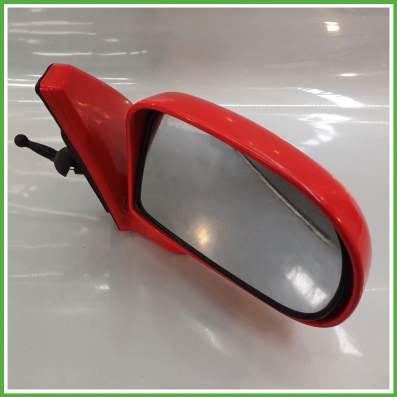 Specchio Specchietto Retrovisore Destro DX ROSSO HYUNDAI ATOS PRIME 2003 2009 SCHEFENACKER Originale Usato