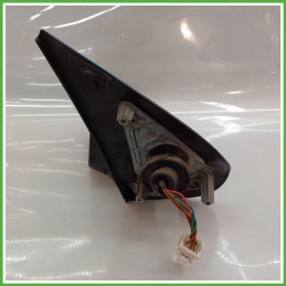Specchio Specchietto Retrovisore Sinistro SX BLU PEUGEOT 206 1998 2009 MAGNETI MARELLI HAF26 Originale Usato