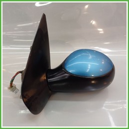 Specchio Specchietto Retrovisore Sinistro SX BLU PEUGEOT 206 1998 2009 MAGNETI MARELLI HAF26 Originale Usato