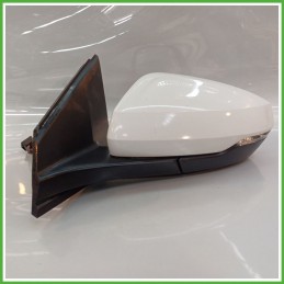 Specchio Specchietto Retrovisore Sinistro SX BIANCO VOLKSWAGEN POLO AW 2017 2019 FICOSA FICOMIRRORS Originale Usato