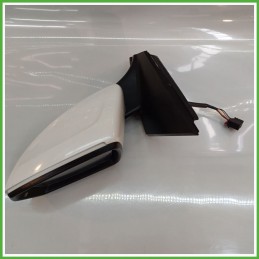 Specchio Specchietto Retrovisore Sinistro SX BIANCO VOLKSWAGEN POLO AW 2017 2019 FICOSA FICOMIRRORS Originale Usato